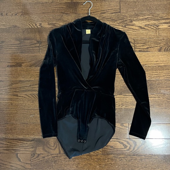 HM Velvet Bodysuit - Picture 1 of 2
